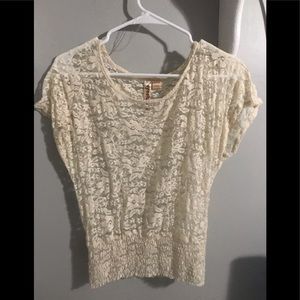 Lace blouse, size small